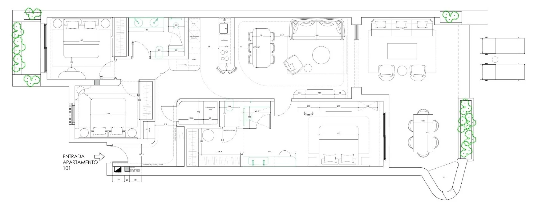 Odnowiony apartament przy plaży z dużym tarasem · Zdjęcie 32