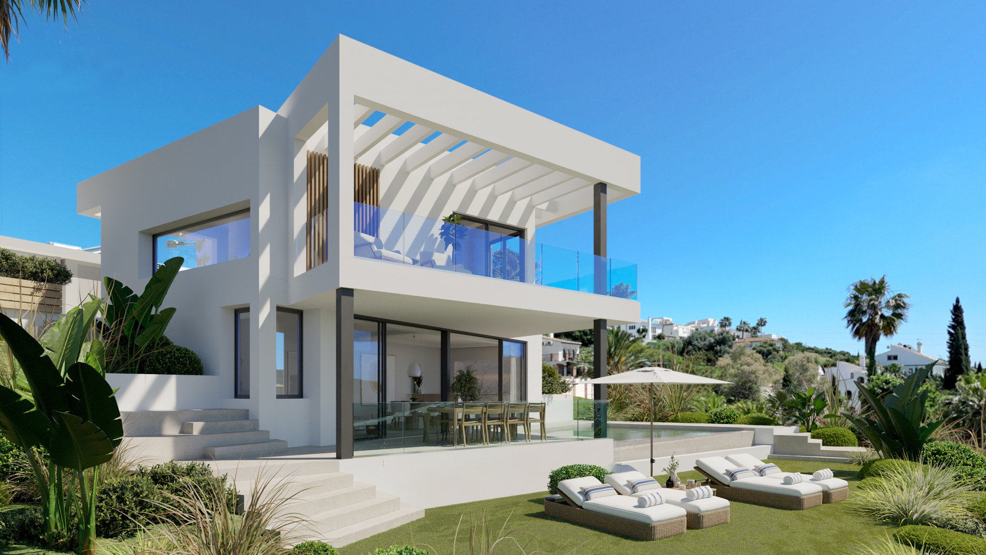 Contemporary Villas with Golf and Sea Views · Photo 9