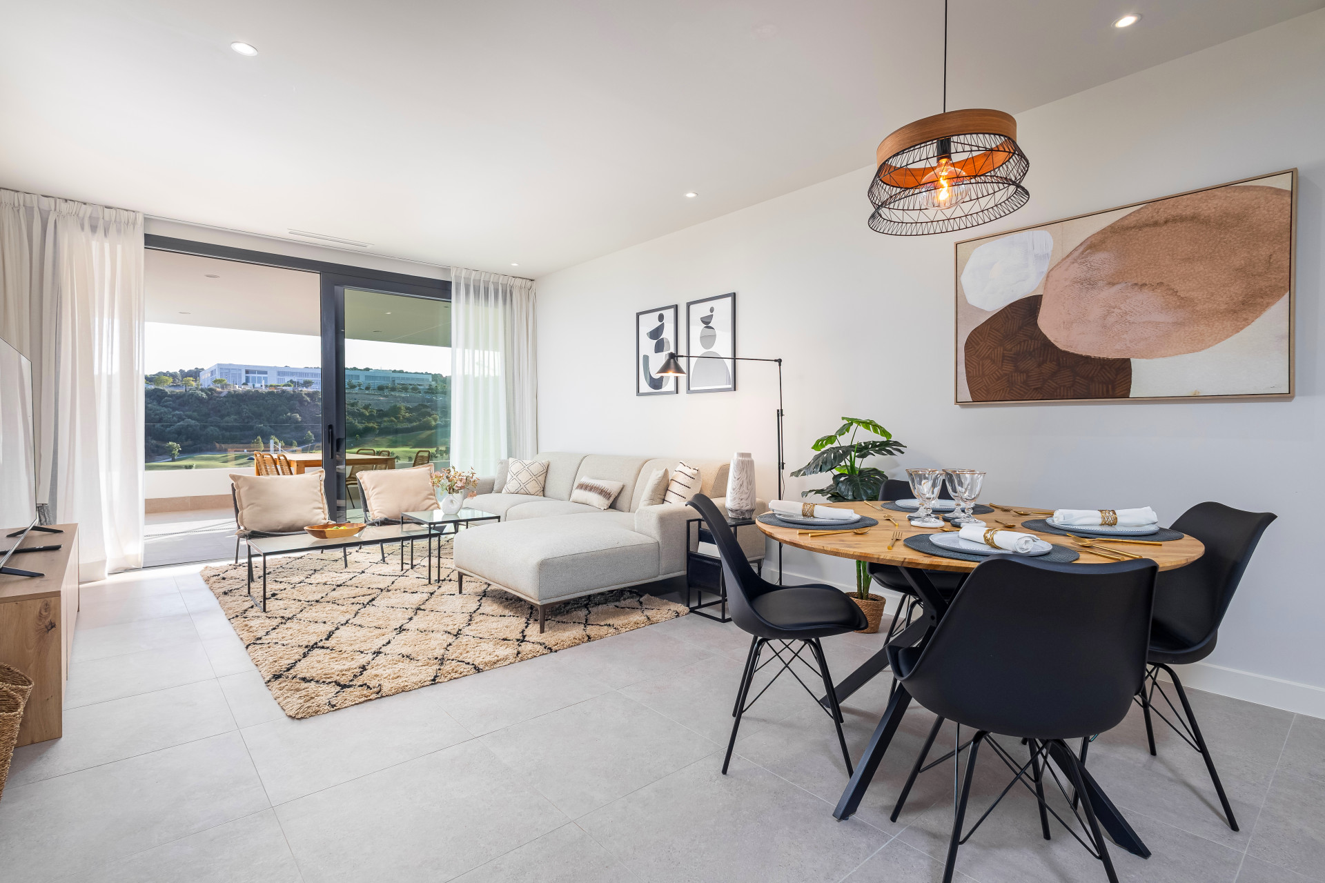 Moderní Apartmán s Výhledem na Golf · Fotografie 8