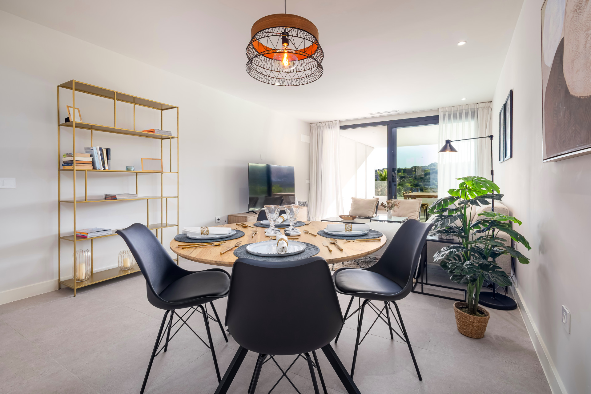 Moderní Apartmán s Výhledem na Golf · Fotografie 13