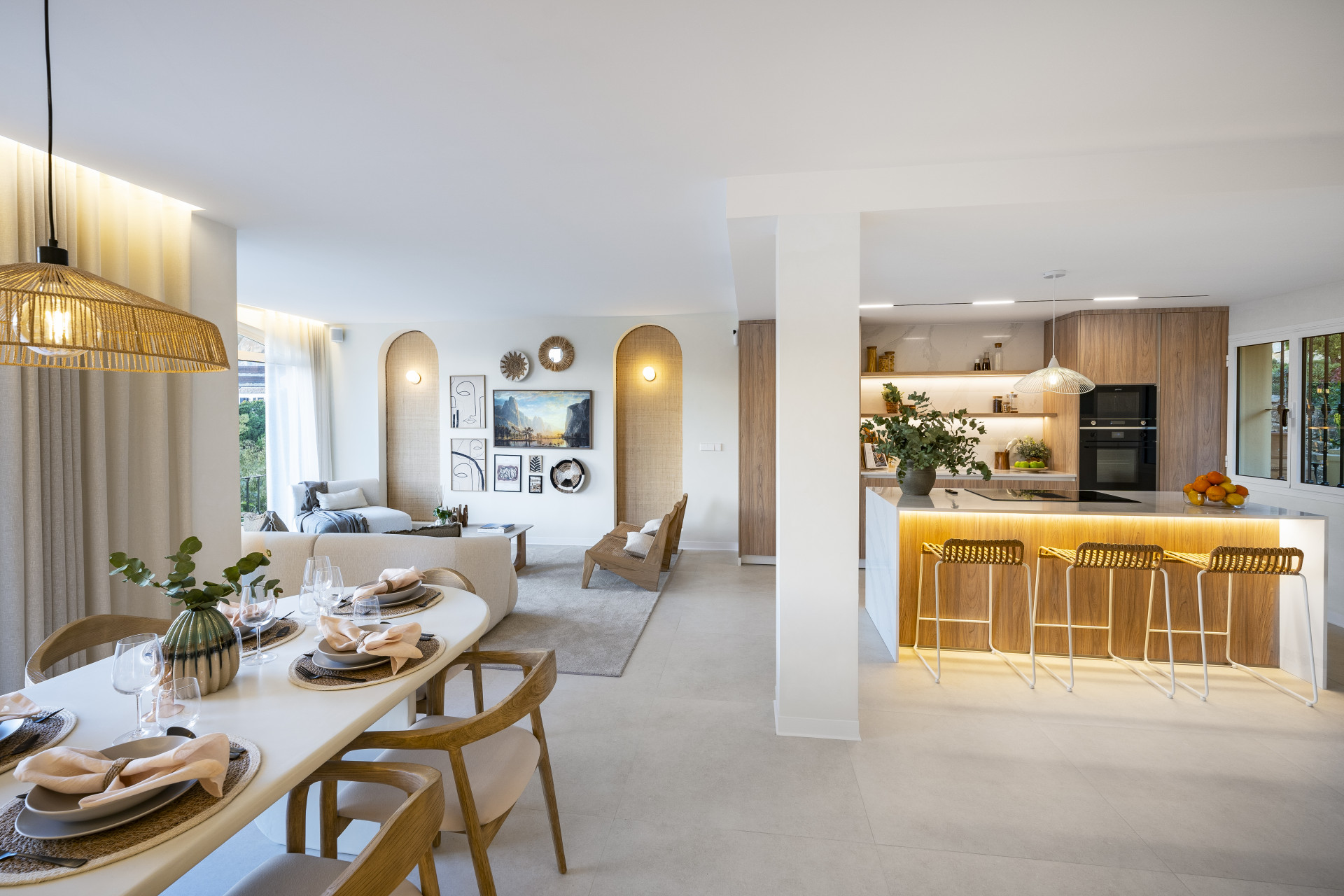 Dvojúrovňové Penthouse s Panoramatickými Výhledy · Fotografie 14