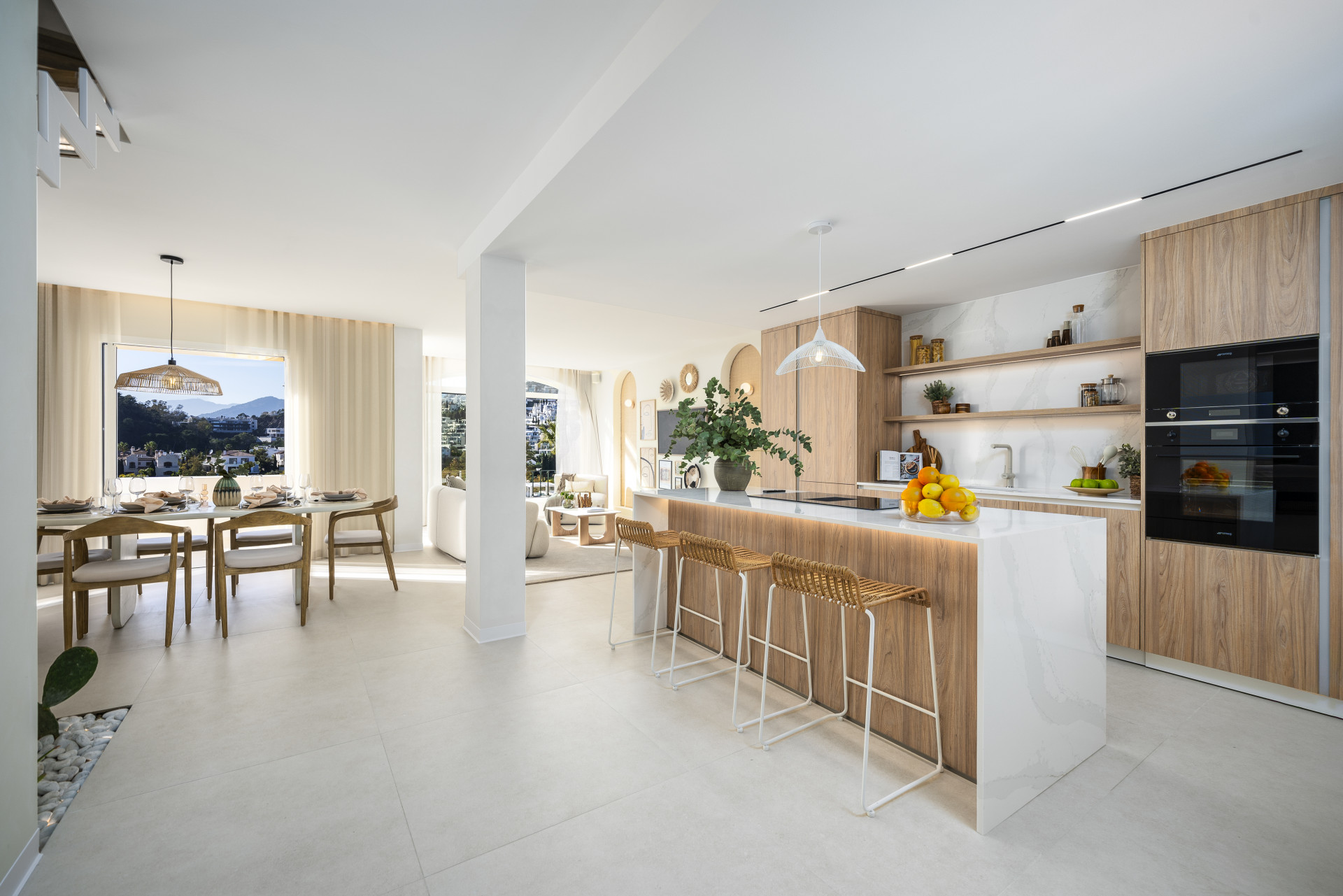 Dvojúrovňové Penthouse s Panoramatickými Výhledy · Fotografie 12
