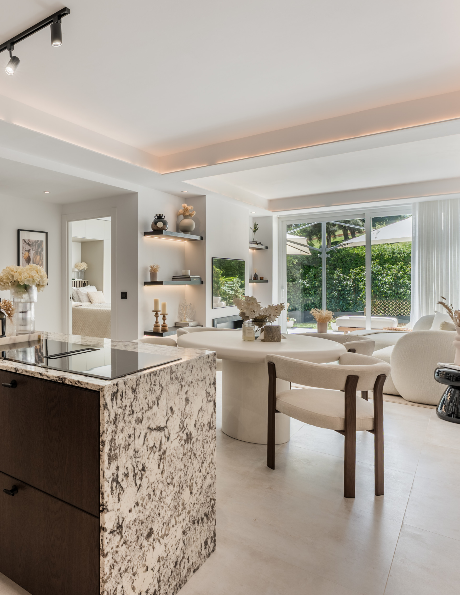 Zrekonstruovaný apartmán v přízemí s výhledem na golf v Terrazas de La Quinta · Fotografie 28