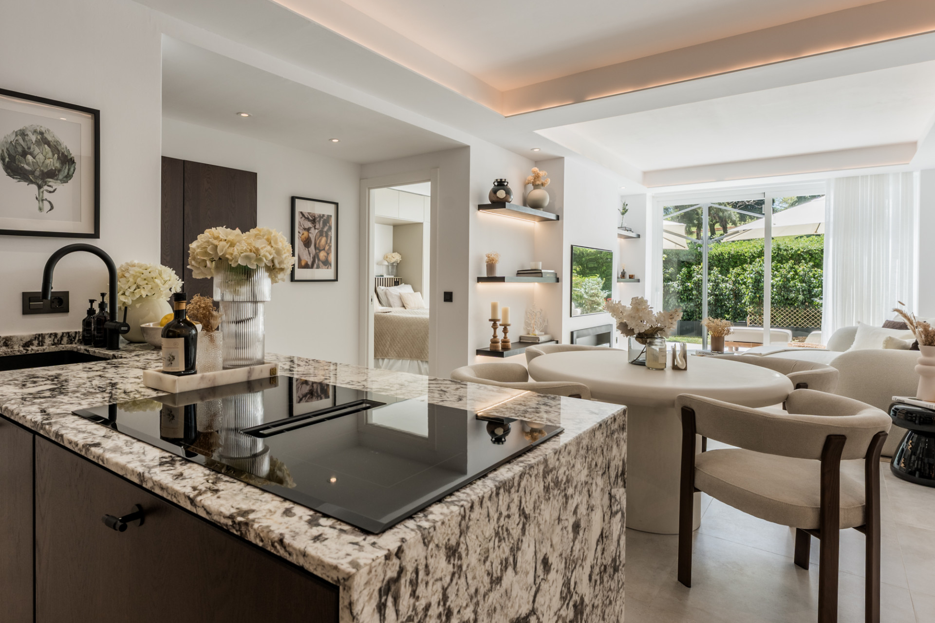 Zrekonstruovaný apartmán v přízemí s výhledem na golf v Terrazas de La Quinta · Fotografie 37