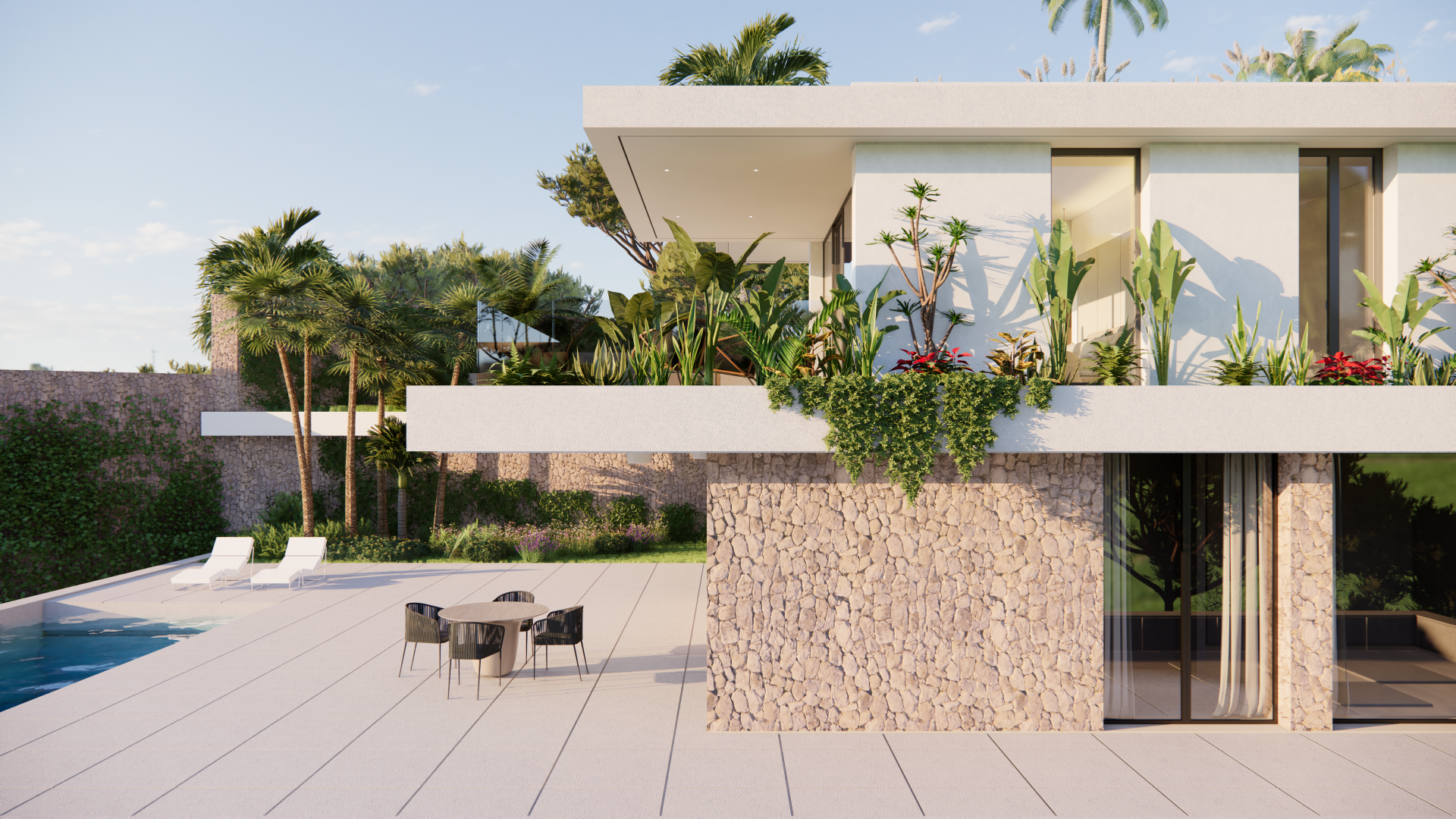 Modern villa with panoramic sea and mountain views in Las Lomas de La Quinta · Photo 34