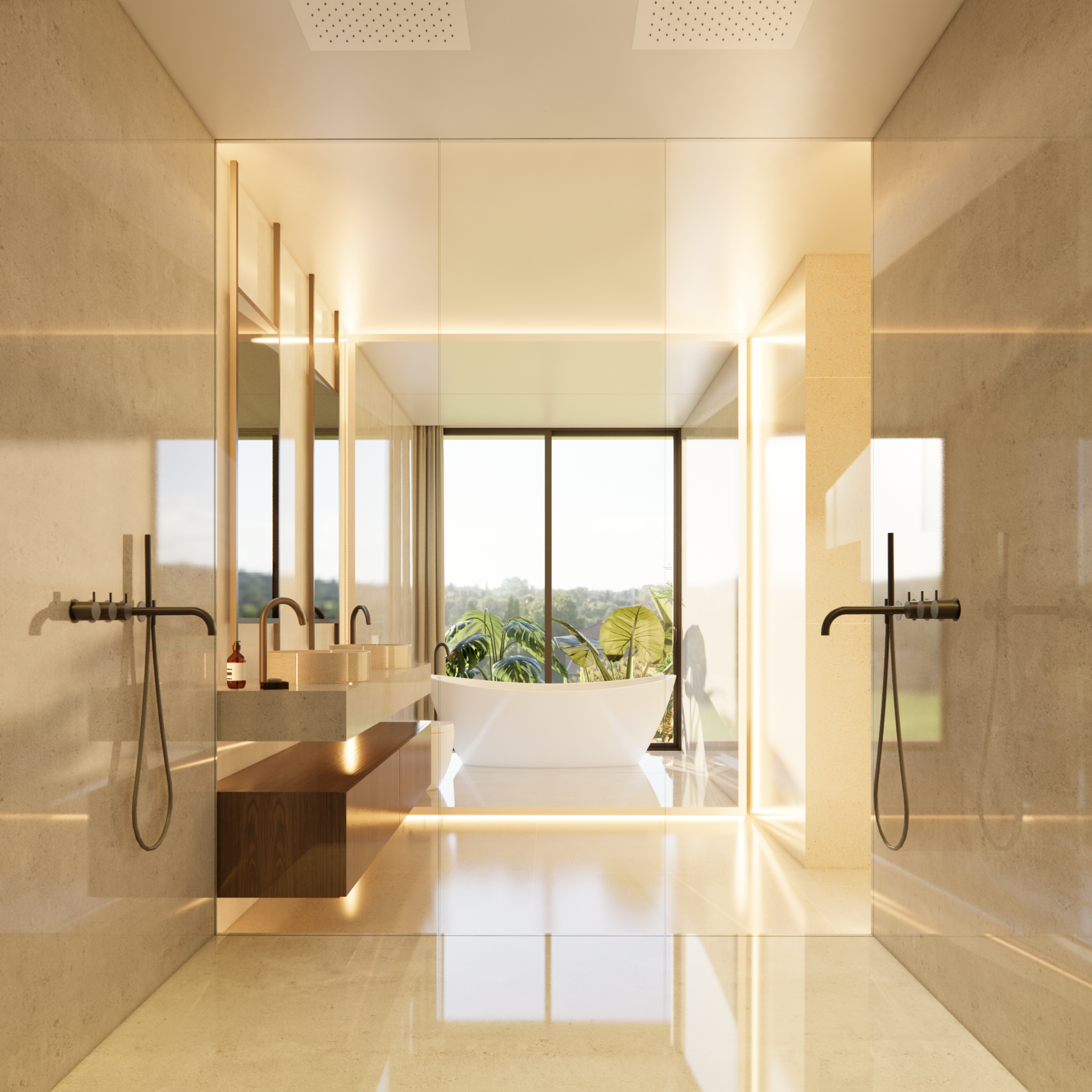 Modern villa with panoramic sea and mountain views in Las Lomas de La Quinta · Photo 20