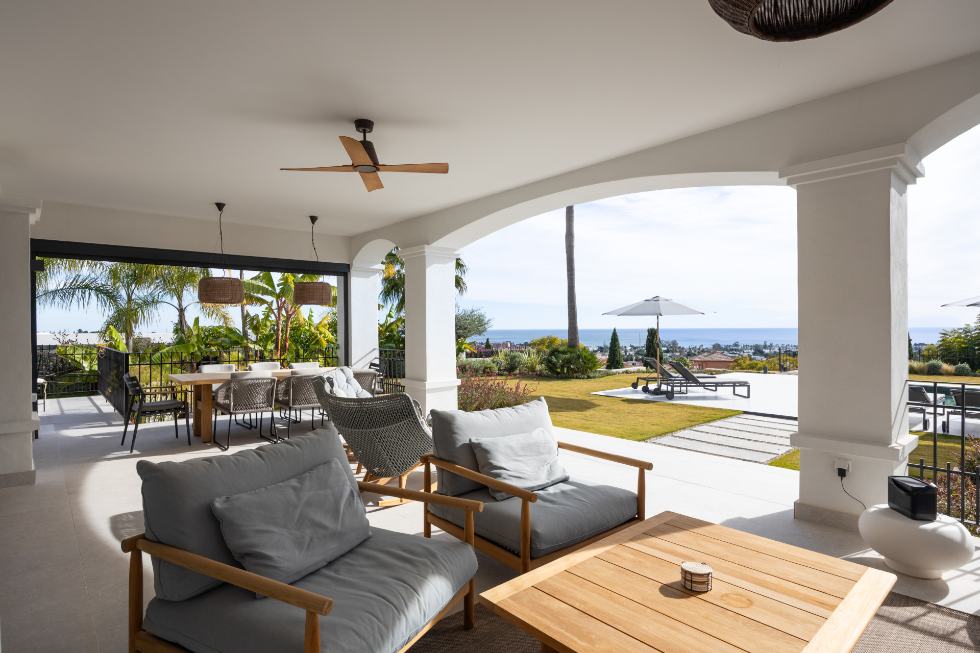 Exquisite Modern Andalusian Masterpiece with Panoramic Sea Views – Los Flamingos, Benahavís · Photo 47