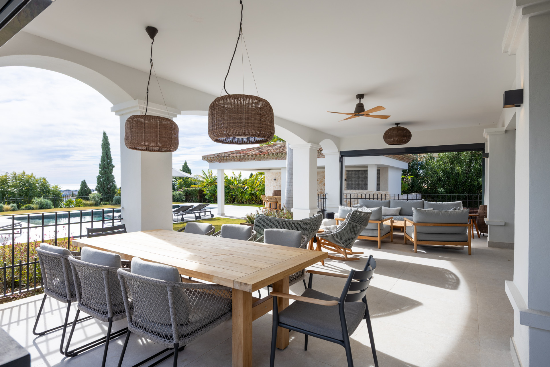 Exquisite Modern Andalusian Masterpiece with Panoramic Sea Views – Los Flamingos, Benahavís · Photo 45