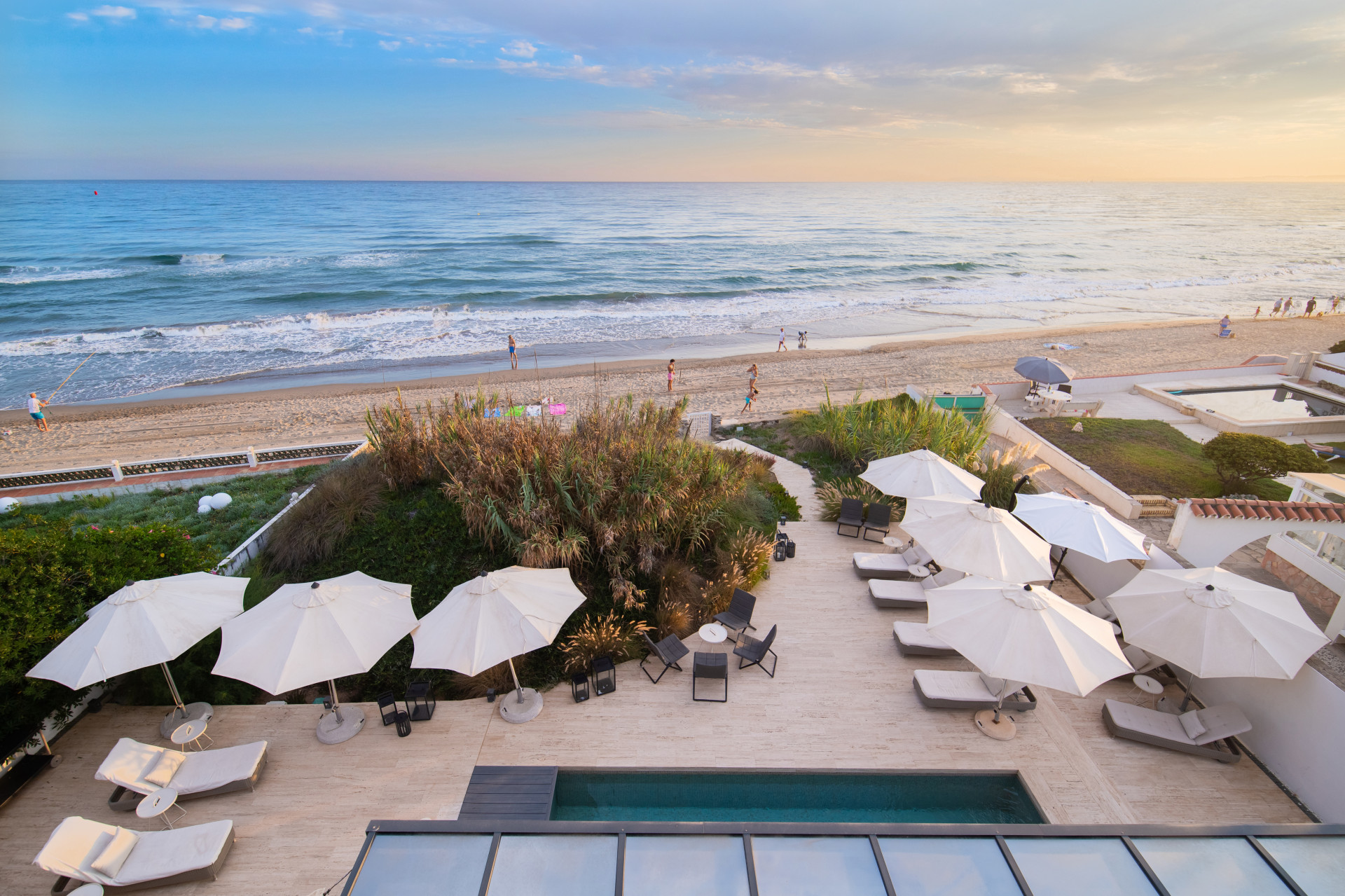 Spectacular South-East Facing Beachfront Villa with Direct Sea Access in Costabella, Marbella · Photo 25