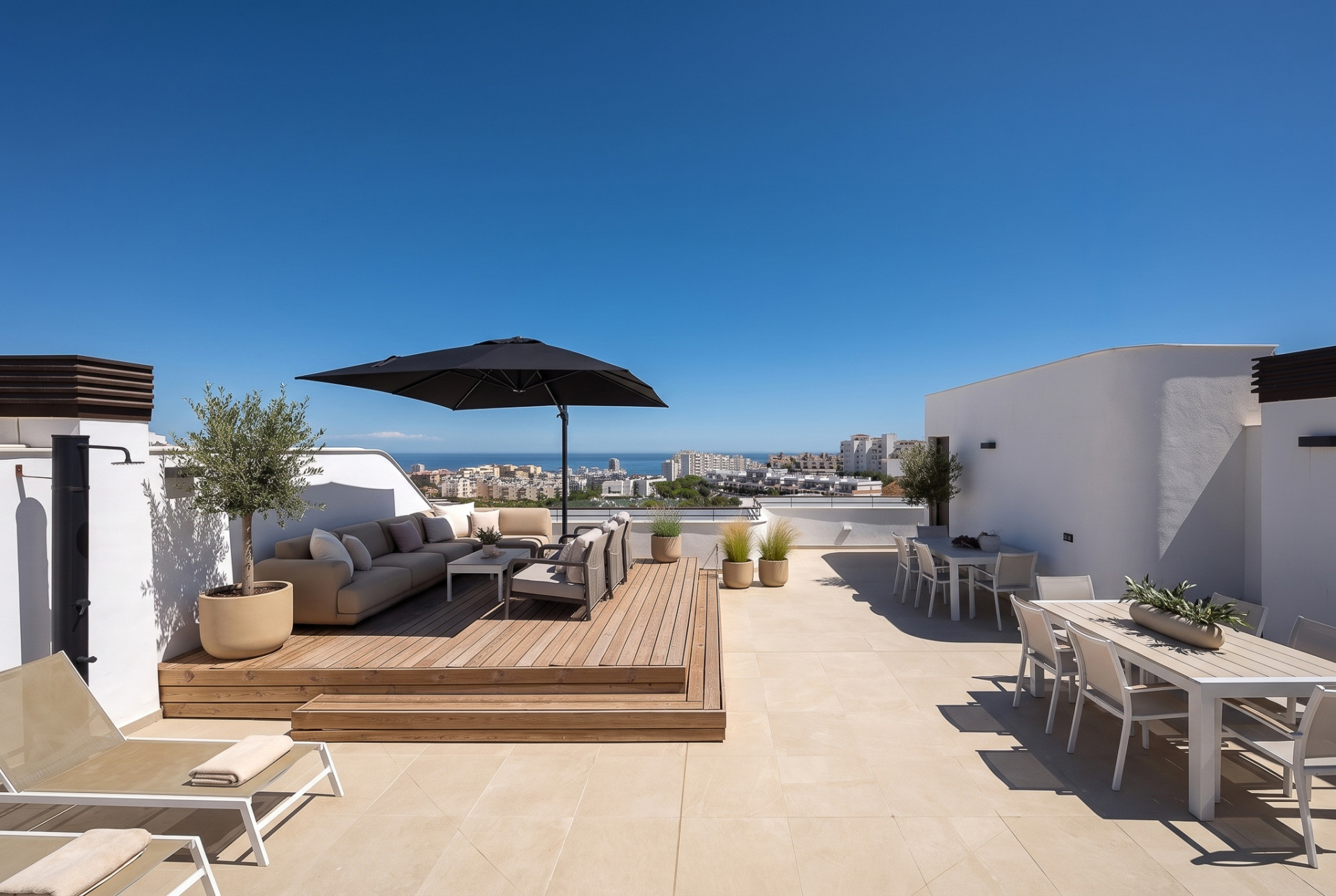 Duplexový penthouse s výhledem na moře, Estepona