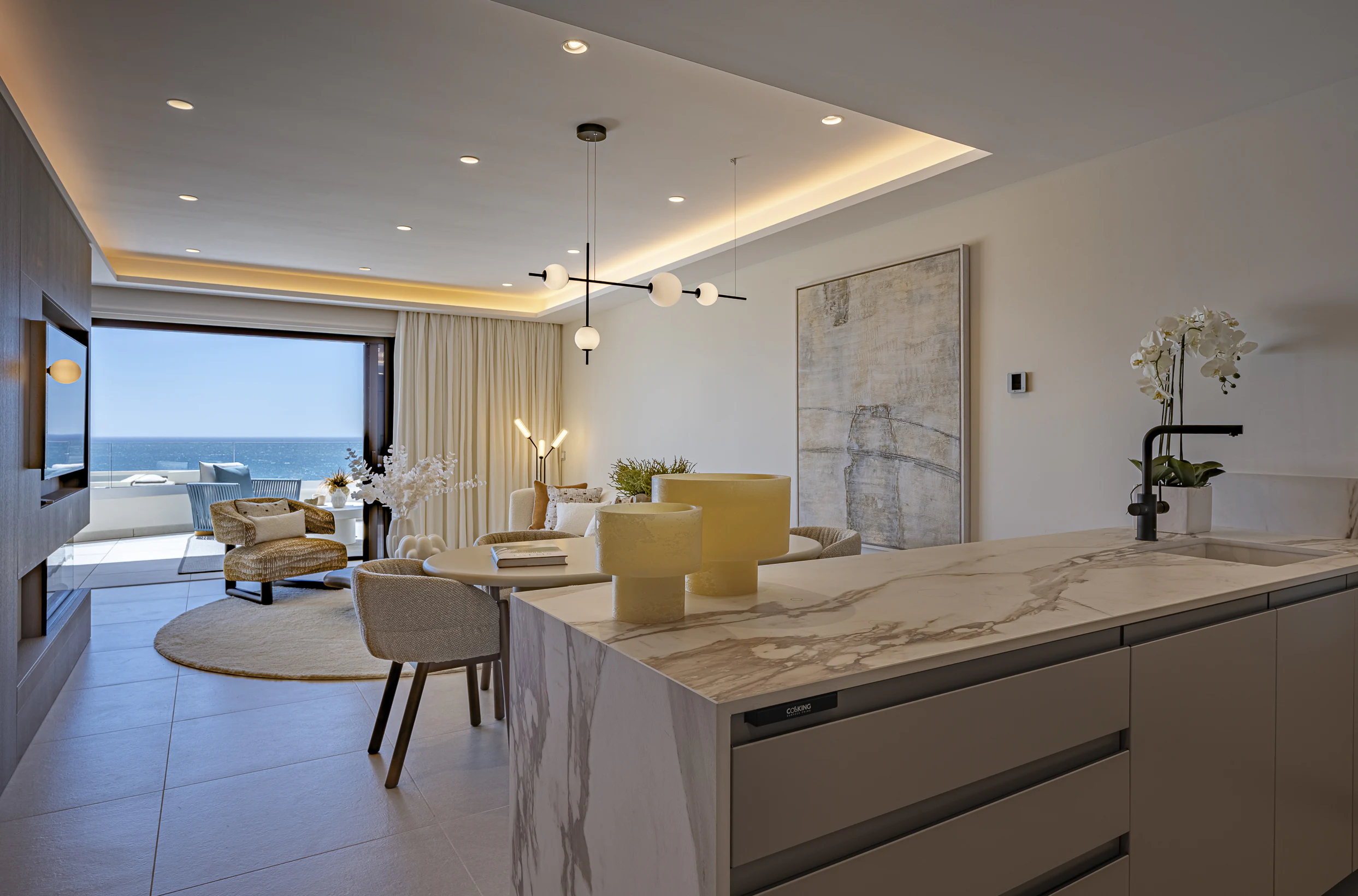 Apartmán u pláže s terasou a výhledem na moře · Fotografie 7