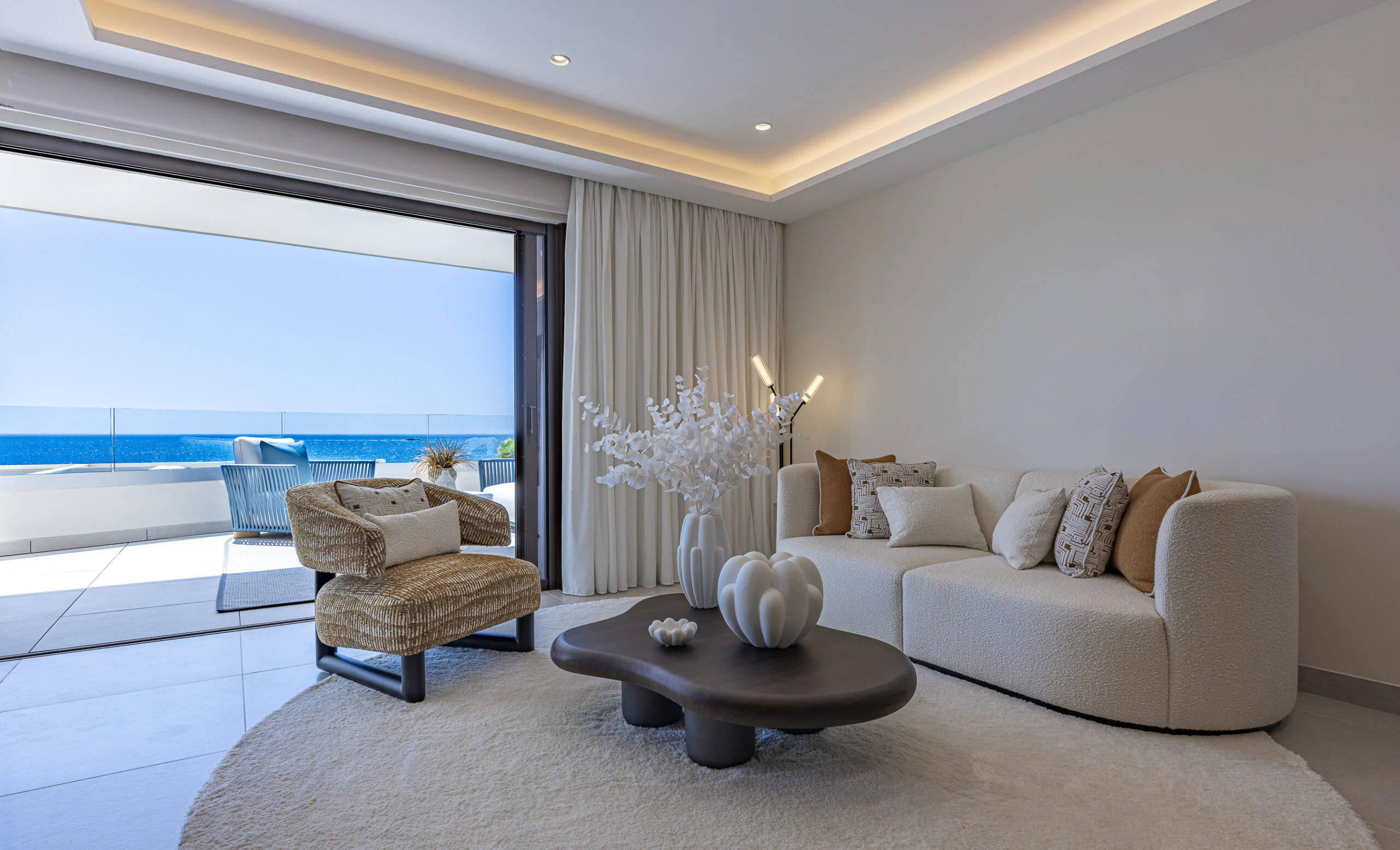Apartmán u pláže s terasou a výhledem na moře, Estepona